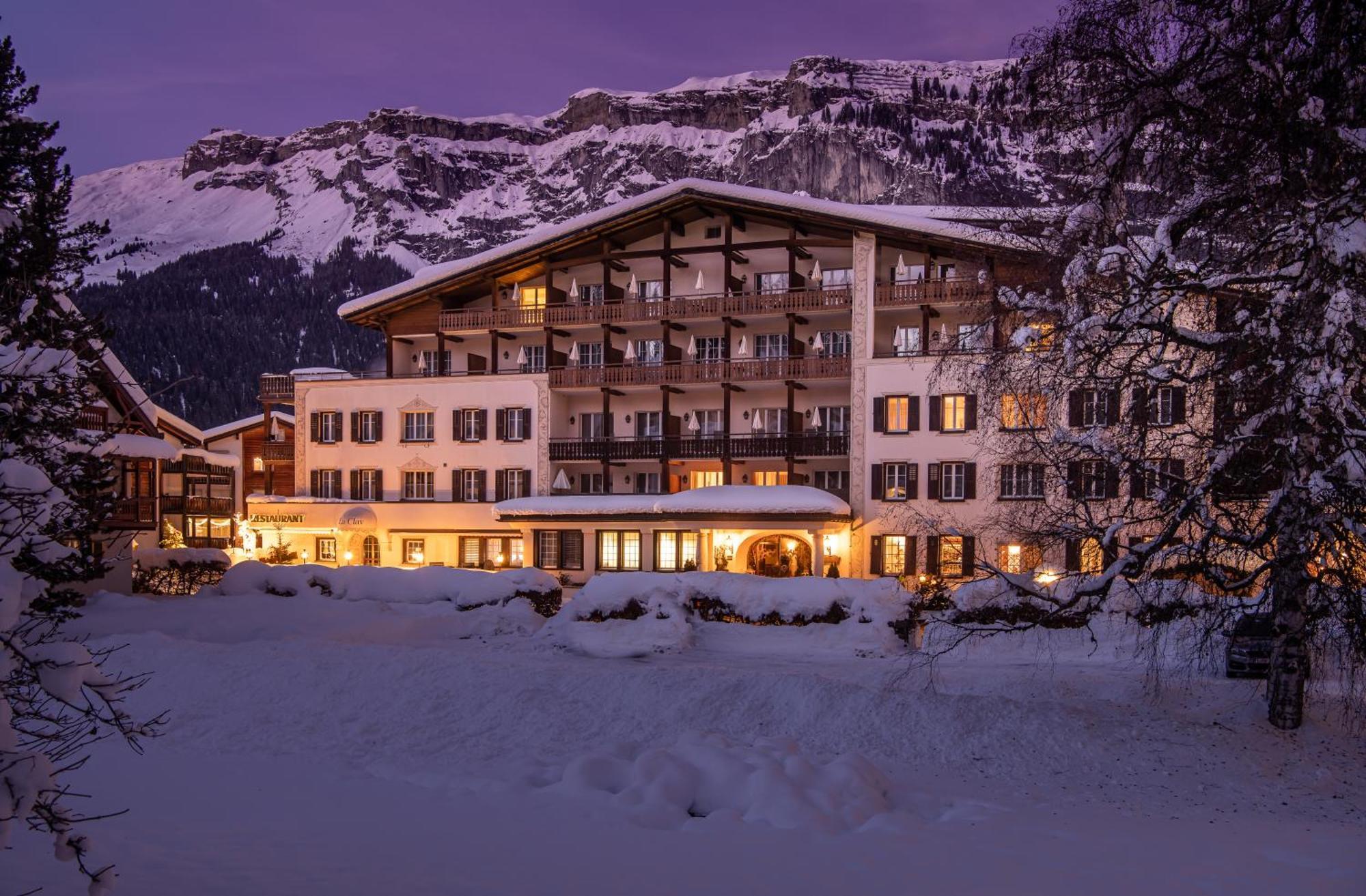 Hotel Adula Flims Bagian luar foto