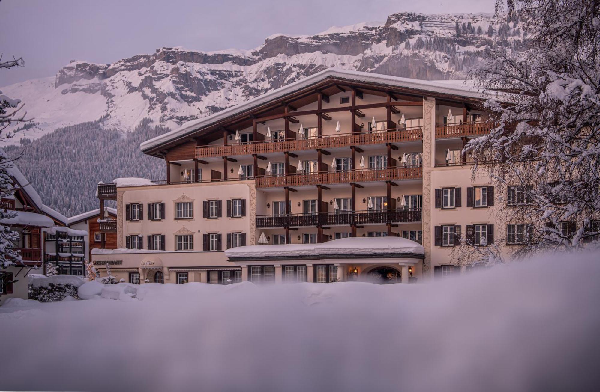 Hotel Adula Flims Bagian luar foto